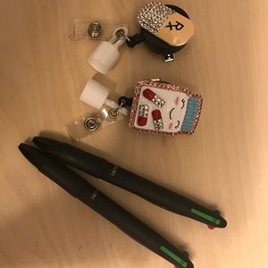 Pharmacy retractable badges and extras